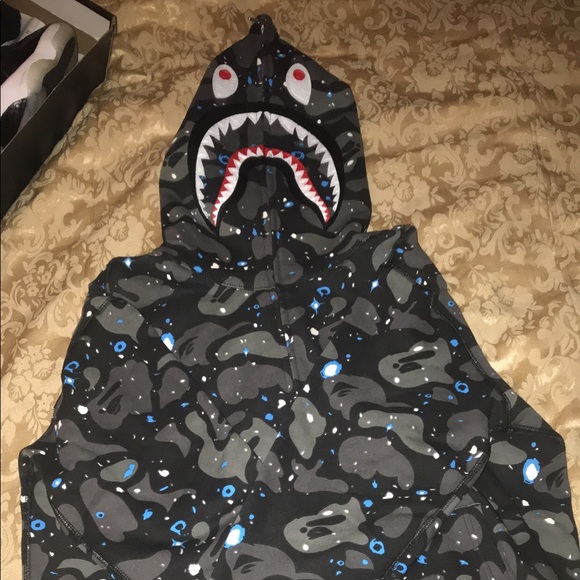 Bape Space Camo Hoodie - Picture 2 of 8
